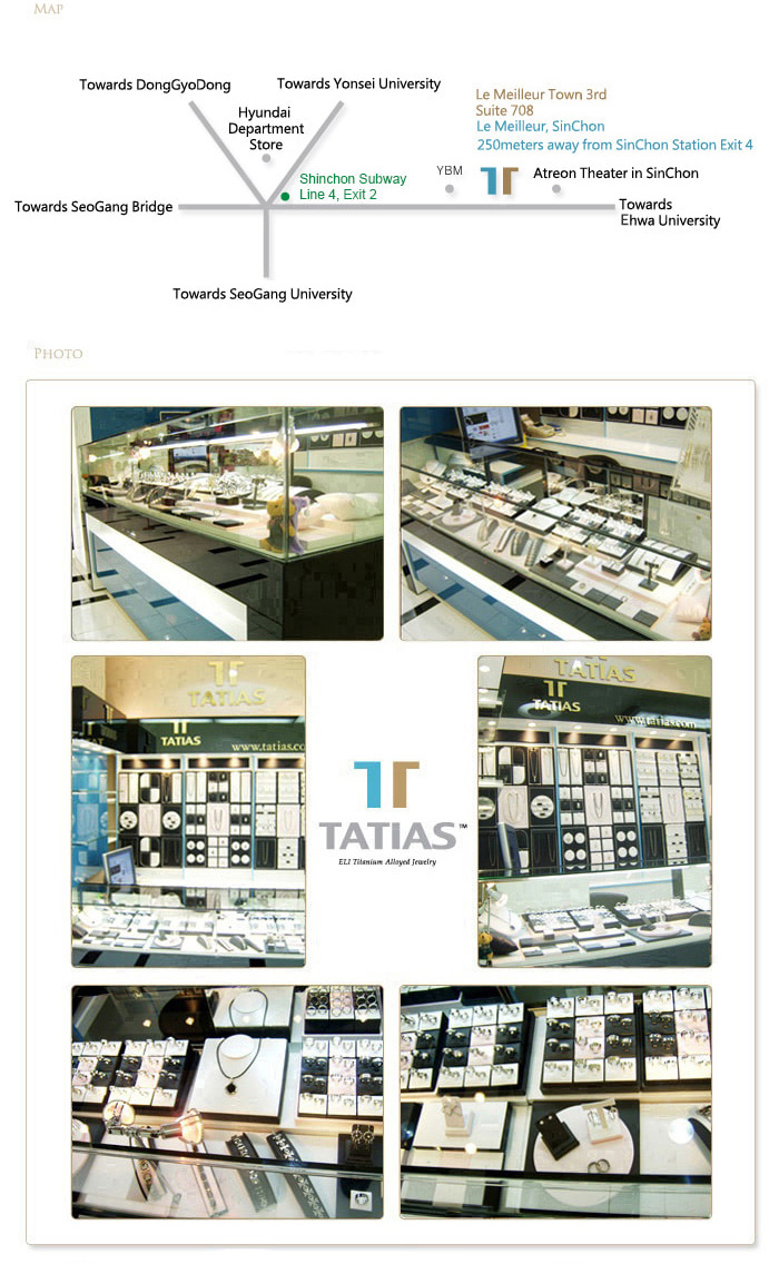 TATIAS Le Meilleur Store, SinChon Map and Photos